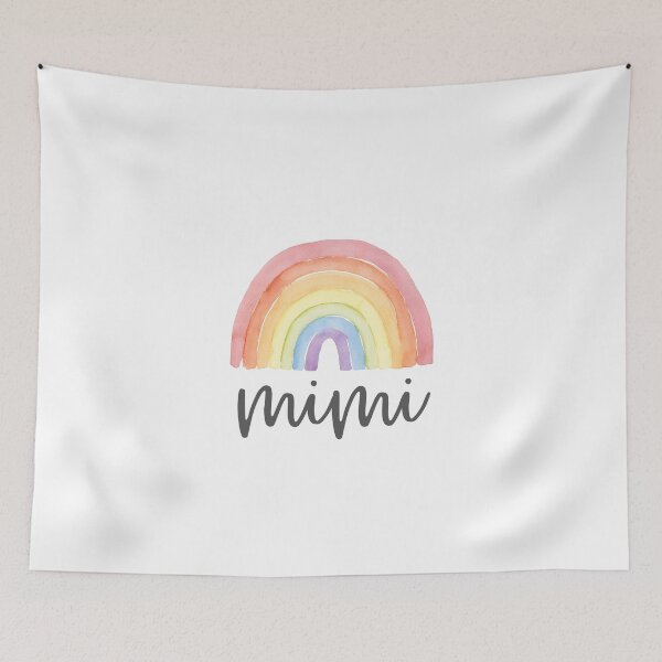 Item preview, Mimi - Cute Gift For Grandma - Colorful Rainbow - Heart designed and sold by patternjp.