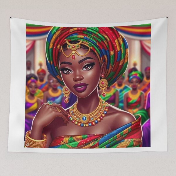Item preview, Beautiful African Woman designed and sold by Infinitegoods1.