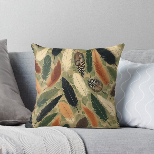 Item preview, Soft feathers in earthy tones designed and sold by Wildlife and marine life.