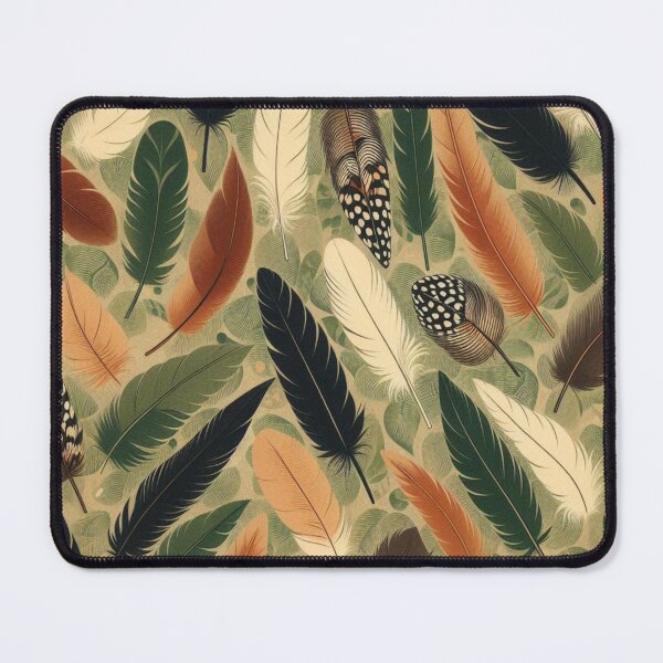 Item preview, Soft feathers in earthy tones designed and sold by Wildlife and marine life.