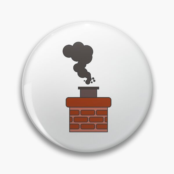 Item preview, Classic Chimney With Smoke Graphic designed and sold by THP Creative.