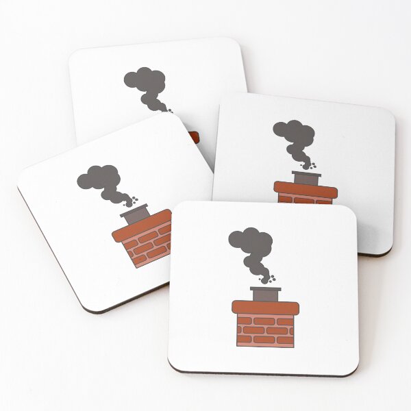 Item preview, Classic Chimney With Smoke Graphic designed and sold by THP Creative.