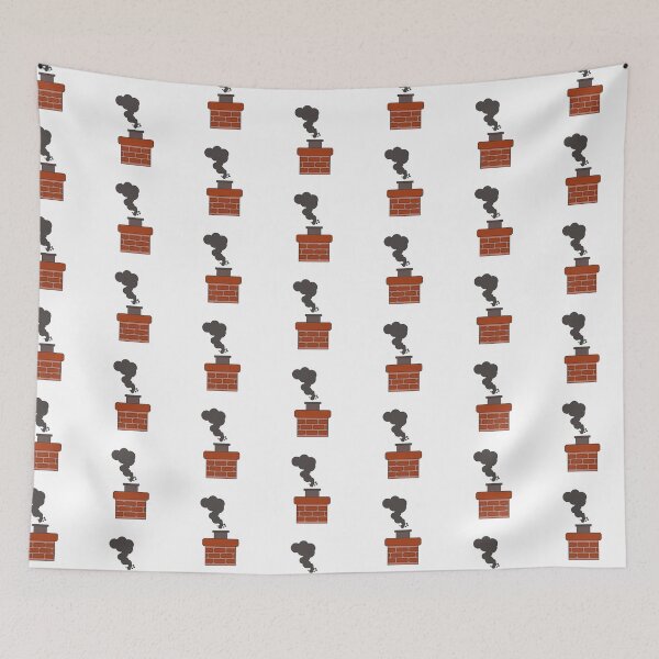 Item preview, Classic Chimney With Smoke Graphic designed and sold by THP Creative.