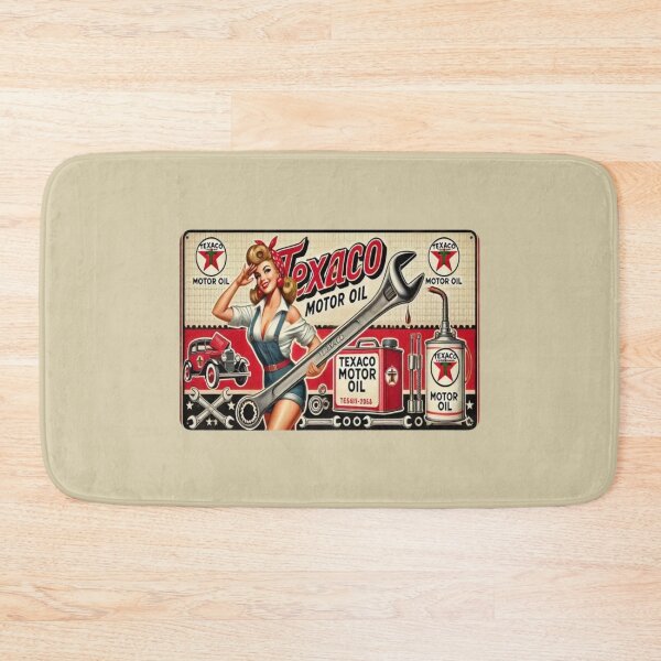 Item preview, Texaco Vintage Metal Tin Sign designed and sold by FutureTraveller.