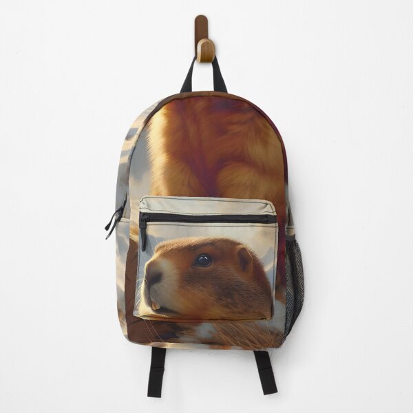 Item preview, Alpine Marmot in a Winter Wonderland designed and sold by CitrineLinker.