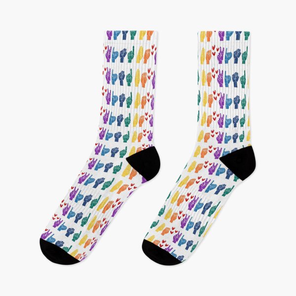 Item preview, Be Kind, ASL, rainbow designed and sold by Geek'eh Goods.