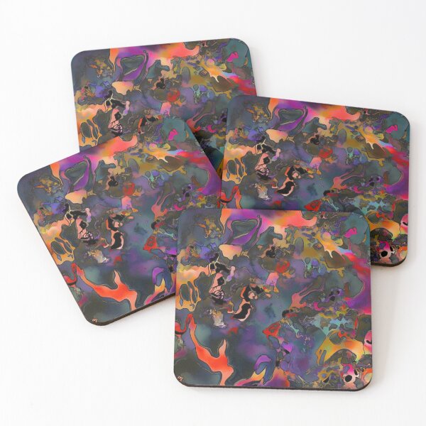 Item preview, Alcohol Ink Color Splash - Abstract color Burst Pattern designed and sold by HausKatz.