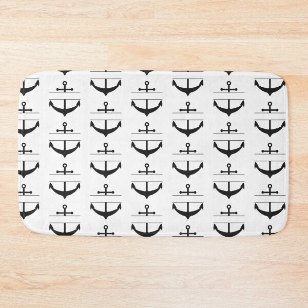 Item preview, Ship Captain Anchor Monogram Vector designed and sold by THP Creative.