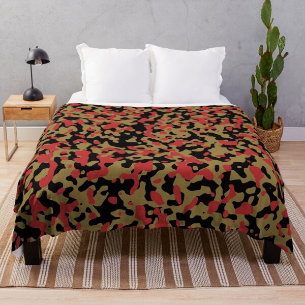 Item preview, Rich Red Camo in Earthy Brown and Black designed and sold by ModdiesColors.