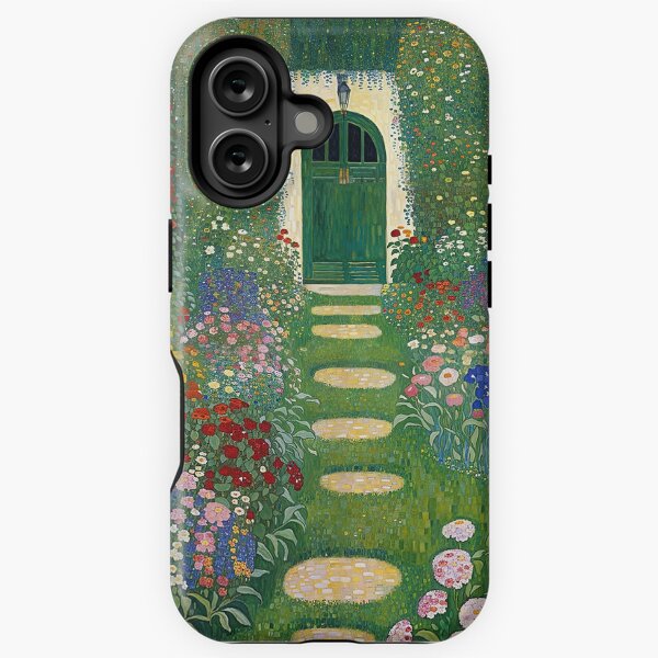 Aperçu de l'œuvre Jardin de fleurs de Klimt créée et vendue par maniacfitness.