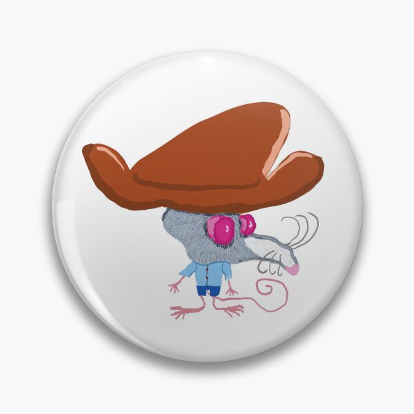 Item preview, Randolph The Mouse In The Big Hat designed and sold by pinkyjainpan.