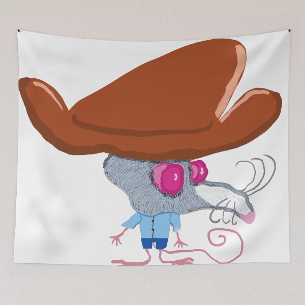 Item preview, Randolph The Mouse In The Big Hat designed and sold by pinkyjainpan.
