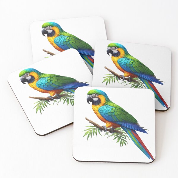 Item preview, Multicolour Parrot  designed and sold by Hevensgarden.