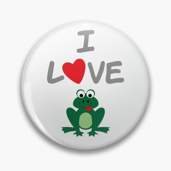 Item preview, I Love Frogs designed and sold by VintageStyle.