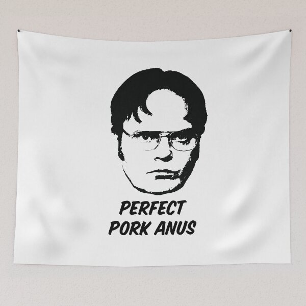 Item preview, Dwight Schrute — Perfect Pork Anus designed and sold by ChickenFund.