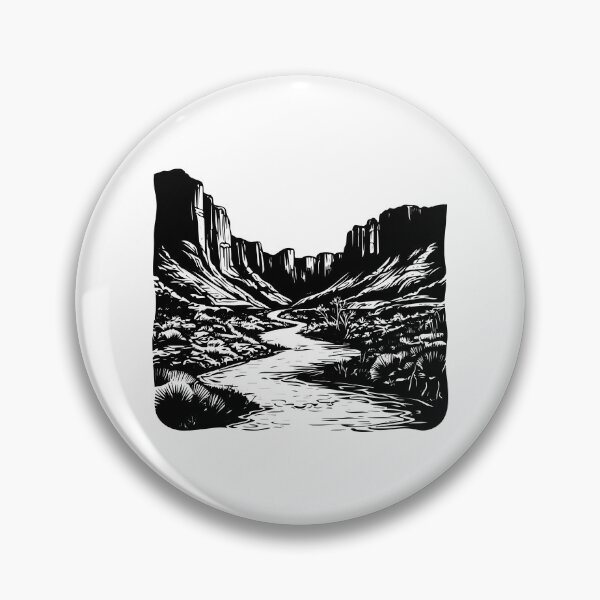 Item preview, Big Bend National Park Texas Rio Grande Chisos Mountain  designed and sold by inkoutninja.