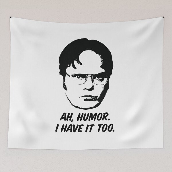 Item preview, Dwight Schrute — Ah, Humor. designed and sold by ChickenFund.