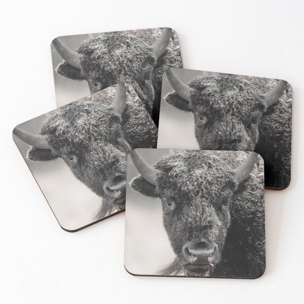 Item preview, Bison in the snow designed and sold by Kana Photography.