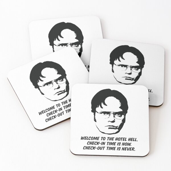 Item preview, Dwight Shrute — Welcome to the Hotel Hell. designed and sold by ChickenFund.