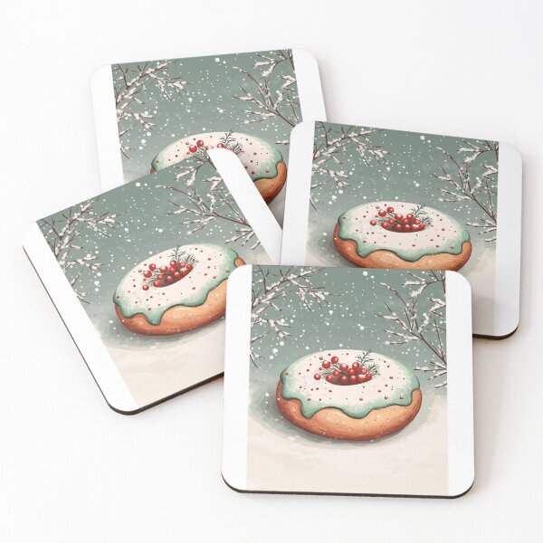 Item preview, Festive winter donut designed and sold by PaperieJennifer.