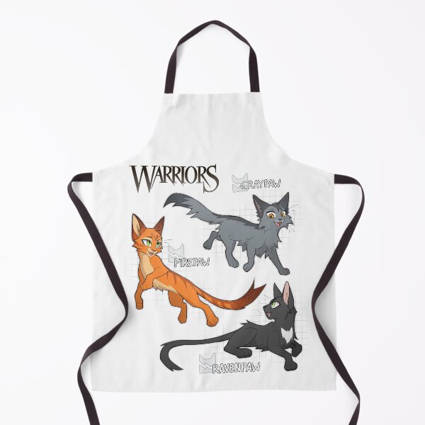 Item preview, Firepaw, Graypaw and Ravenpaw from Warrior Cats - Into the Wild designed and sold by Chycero.