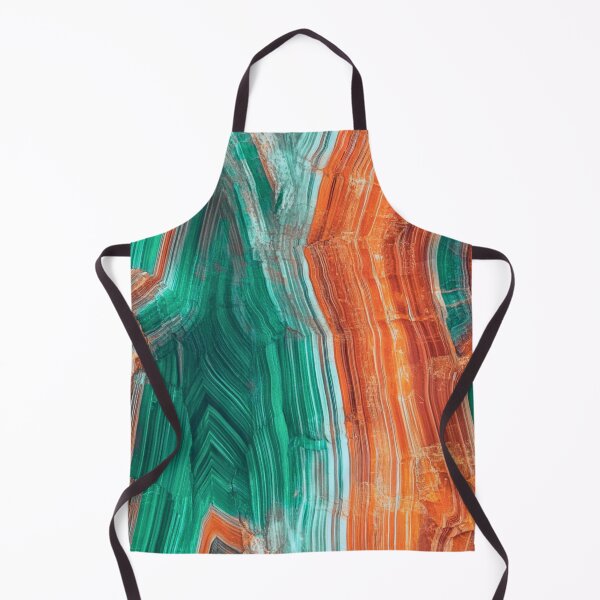 Item preview, Agate Rock Pattern - Beautiful Striated Teal and Bronze Rocks designed and sold by HausKatz.