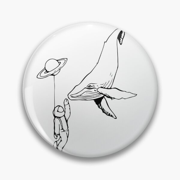 Item preview, Cosmic Encounter: Astronaut & Whale Under Uranus designed and sold by LoFi-OG.