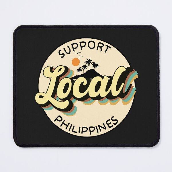 Item preview, LOCAL SUPPORT PHILIPPINES RETRO BACK PRINT SHIRT designed and sold by aydapadi.