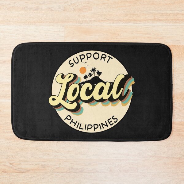 Item preview, LOCAL SUPPORT PHILIPPINES RETRO BACK PRINT SHIRT designed and sold by aydapadi.