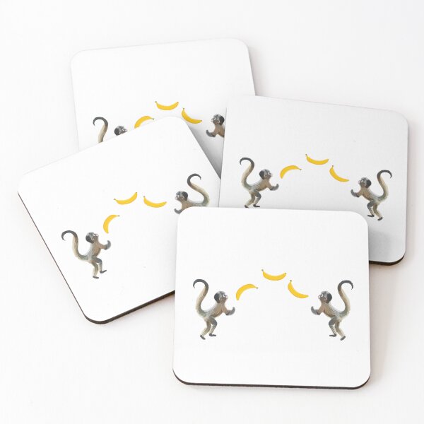 Item preview, Monkeys juggling bananas designed and sold by TaraPen.