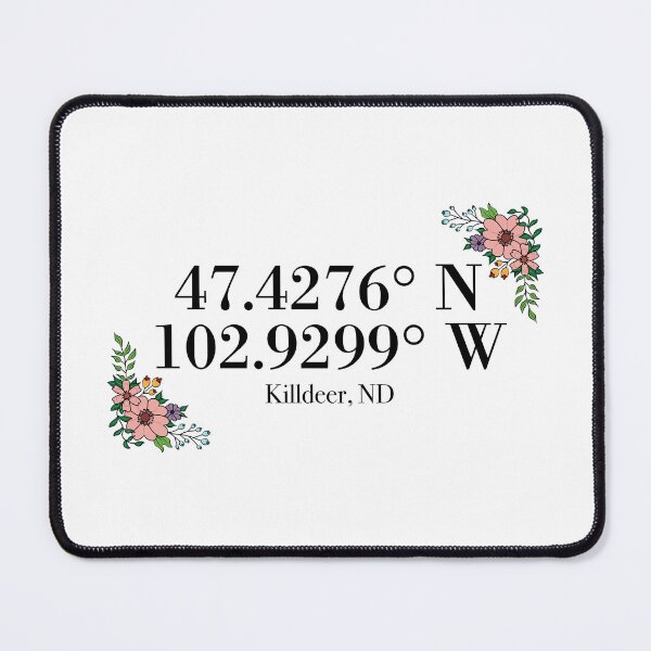 Item preview, Killdeer, ND Coordinates designed and sold by mynameisliana.