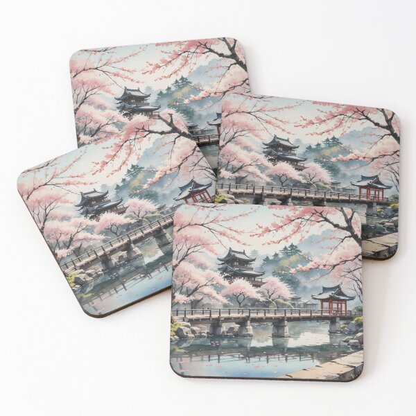Item preview, cherry tree blossoms designed and sold by melissabeta.