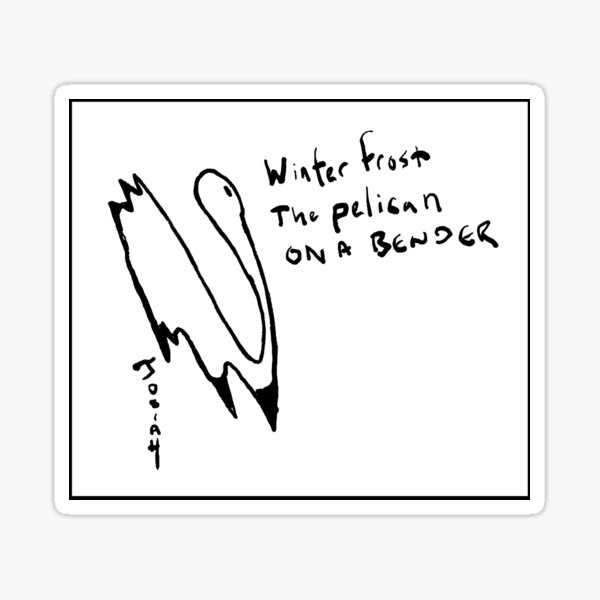 Item preview, pelican on a bender designed and sold by josiahart.