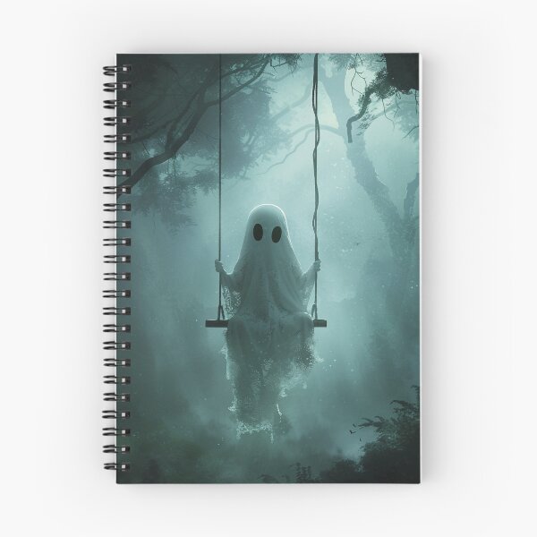 Item preview, Cute Adorable Ghost on a Swing designed and sold by TheCapulet.