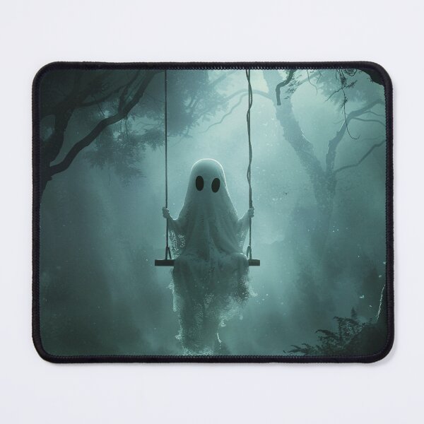 Item preview, Cute Adorable Ghost on a Swing designed and sold by TheCapulet.