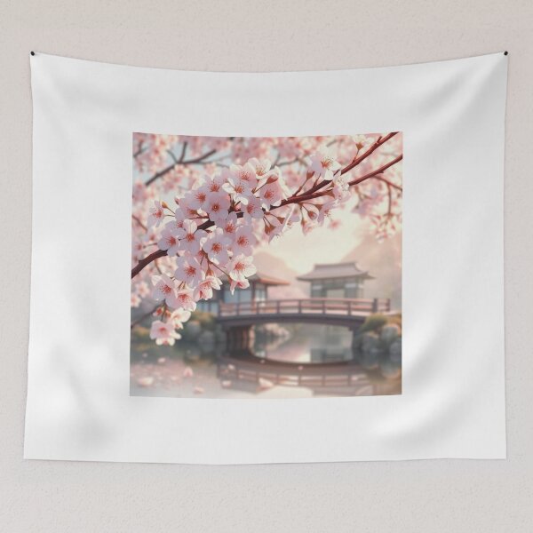 Item preview, cherry tree blossoms designed and sold by melissabeta.