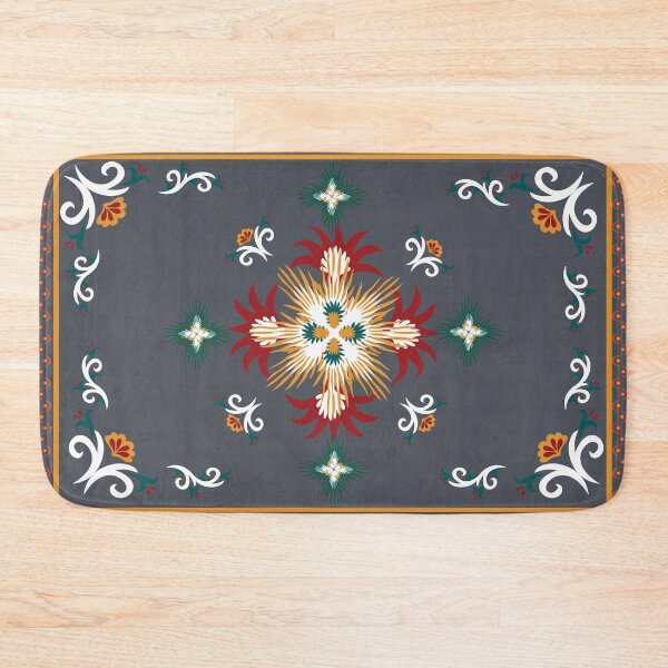 Item preview, Asian-style carpets have beautifully colored flowers. designed and sold by Wunnipaogtun.