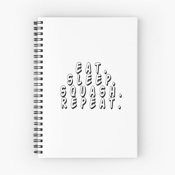 Item preview, eat sleep squash repeat designed and sold by Karisdesignss.
