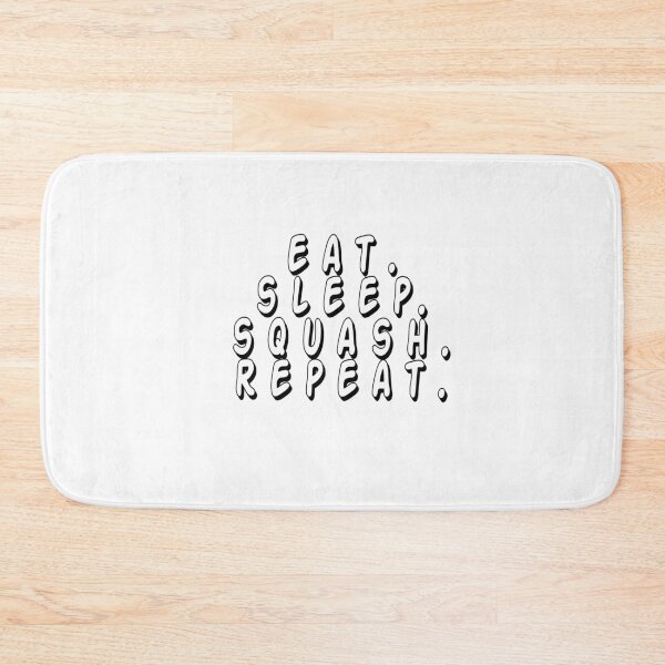 Item preview, eat sleep squash repeat designed and sold by Karisdesignss.