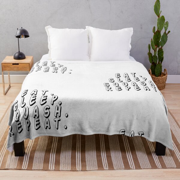 Item preview, eat sleep squash repeat designed and sold by Karisdesignss.