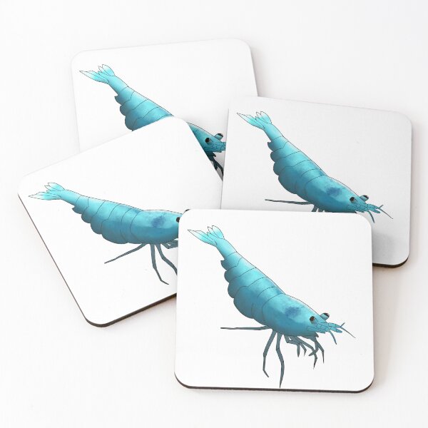 Item preview, Blue Bolt Shrimp designed and sold by Iyuda.