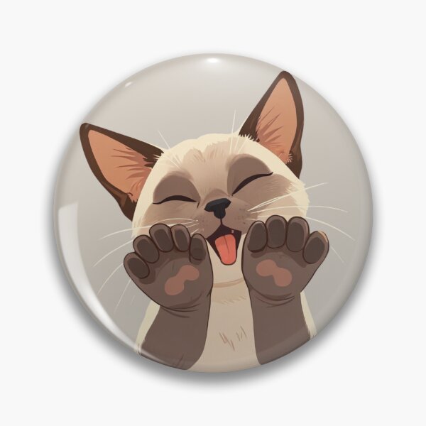 Item preview, Cute Siamese Cat designed and sold by PawPurfect.