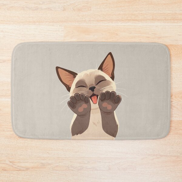 Item preview, Cute Siamese Cat designed and sold by PawPurfect.