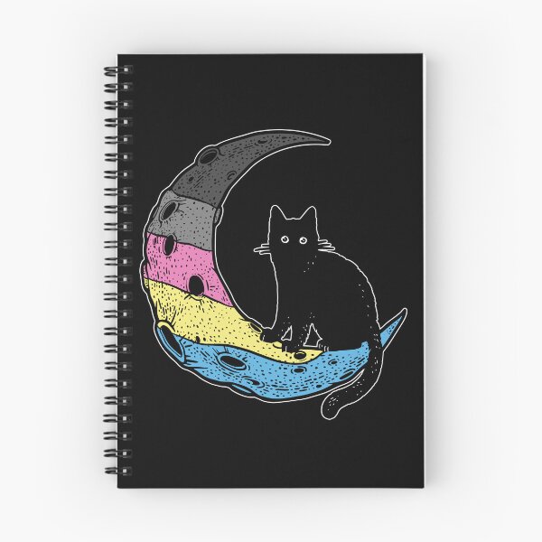 Item preview, Polygender Cat Moon LGBT Pride Flag designed and sold by Clara Hollins.