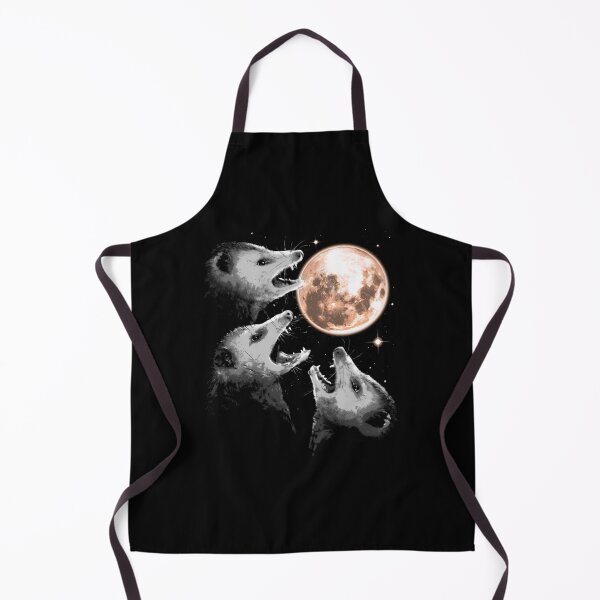 Item preview, Three Opossums Howling at the Moon - Possum Opossum designed and sold by Gala-Zae.