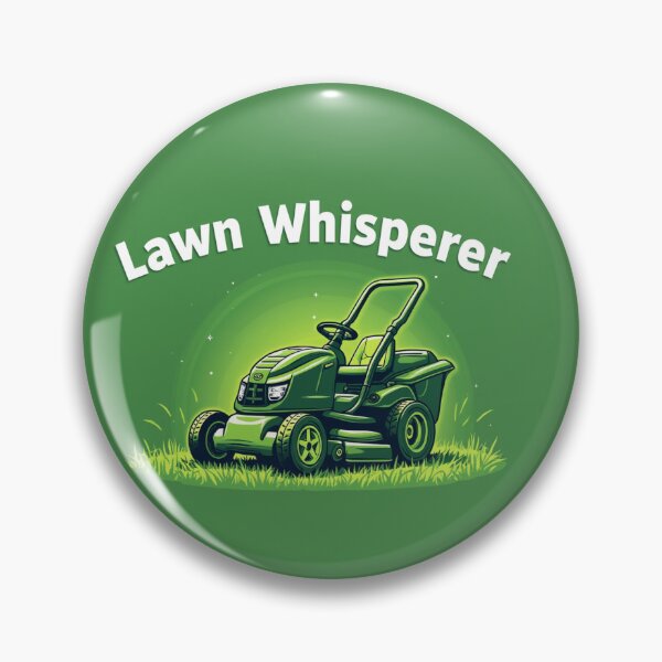 Item preview, Lawn Whisperer Sticker designed and sold by TeesYouWant.