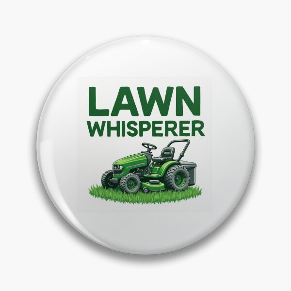 Item preview, Lawn Whisperer Sticker designed and sold by TeesYouWant.