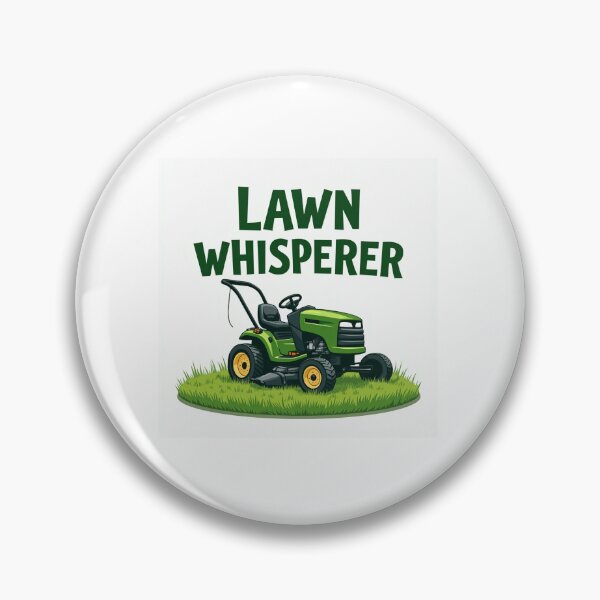 Item preview, Lawn Whisperer Sticker designed and sold by TeesYouWant.