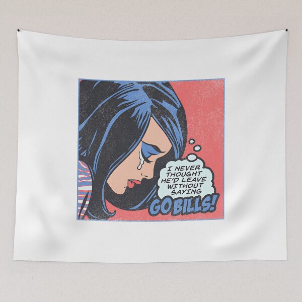 Item preview, He Left WIthout Saying GO BILLS - Buffalo Bills designed and sold by Tae-bois.
