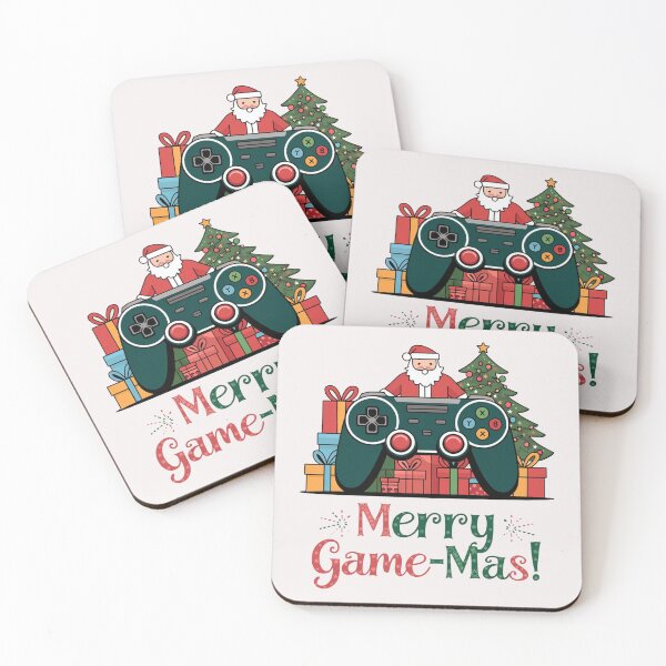 Item preview, Christmas Gaming T-Shirt: Merry Game-mas with Santa, Tree & Presents, Holiday Gamer Tee, Festive Video Game Top, Xmas Gamer Shirt, Gaming designed and sold by benjyjump.